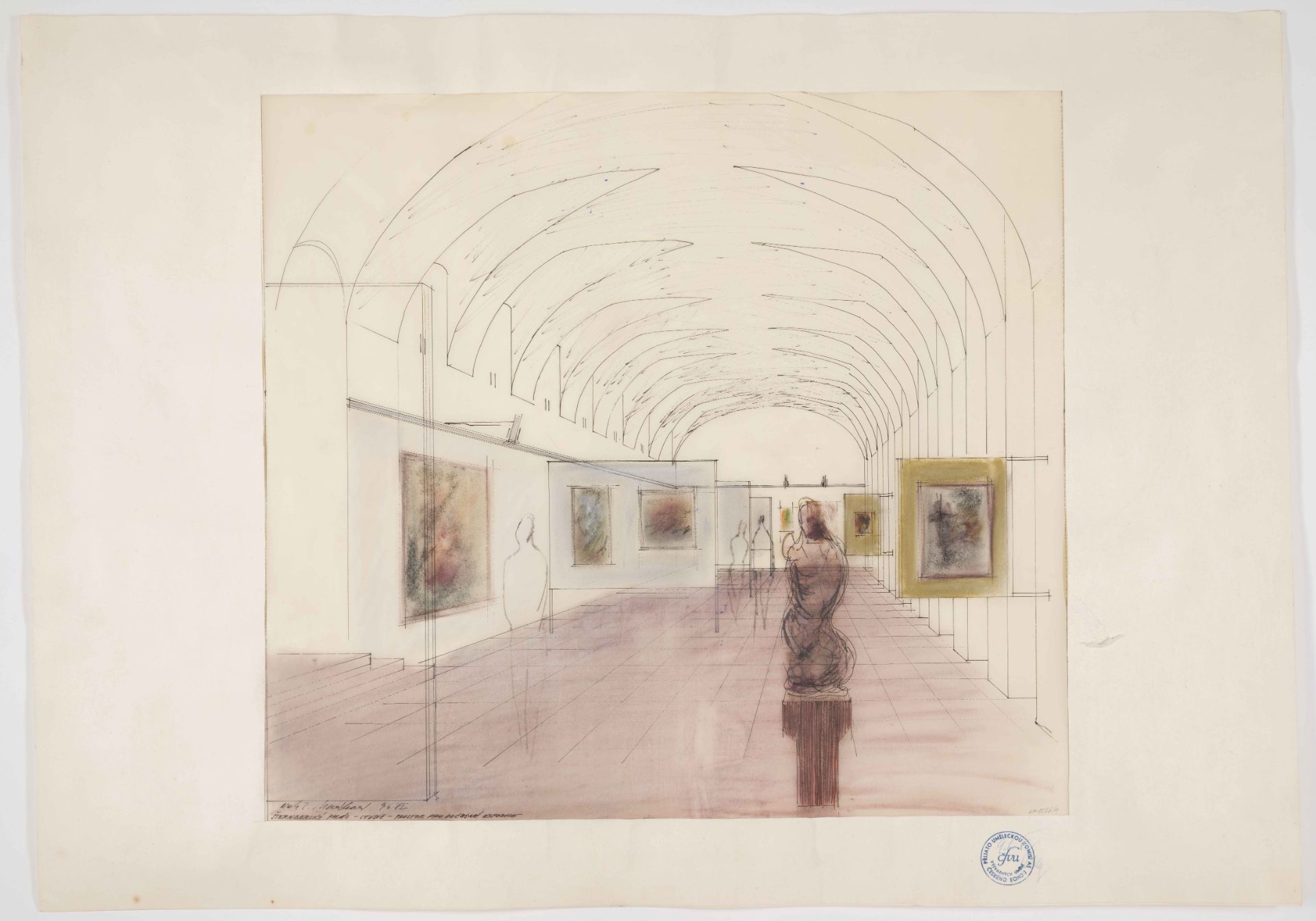 Úpravy Šternberského paláce pro sbírky Národní galerie Praha 2