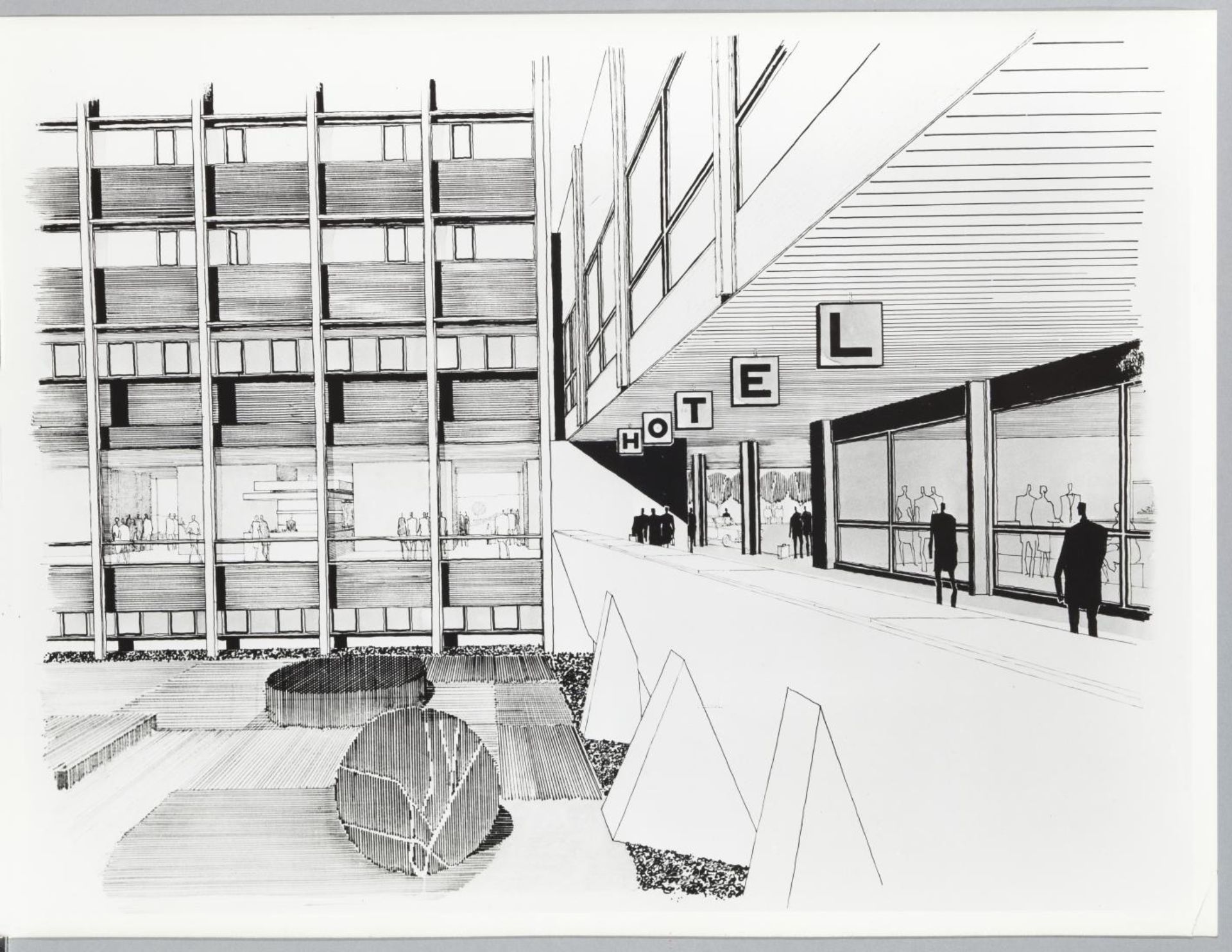 Studie a prováděcí projekt hotelu v Praze na Pankráci 2