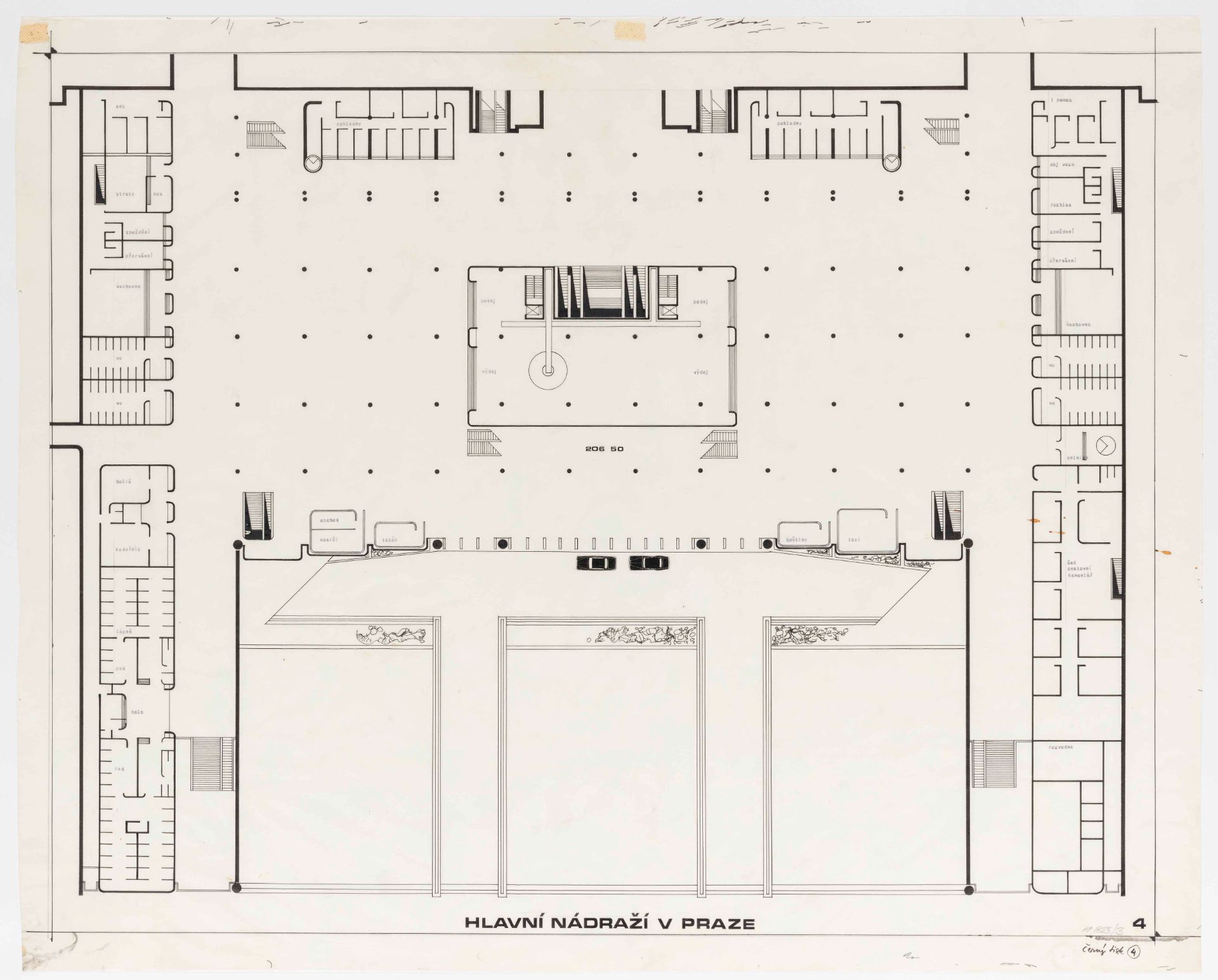Nová hala Hlavního nádraží v Praze 2