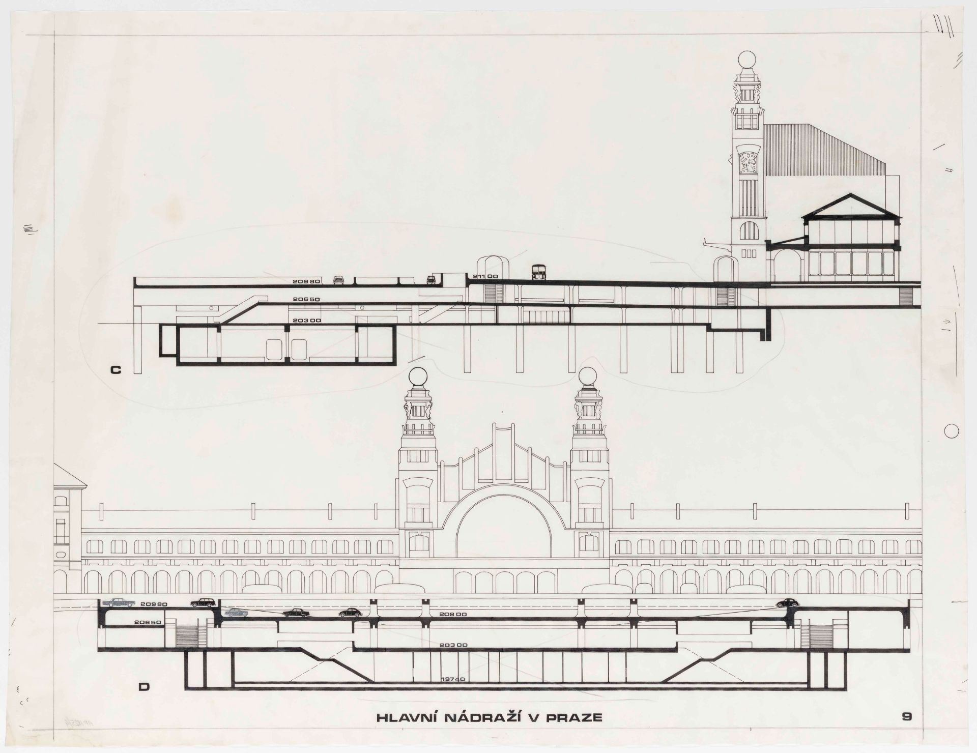 Nová hala Hlavního nádraží v Praze 1