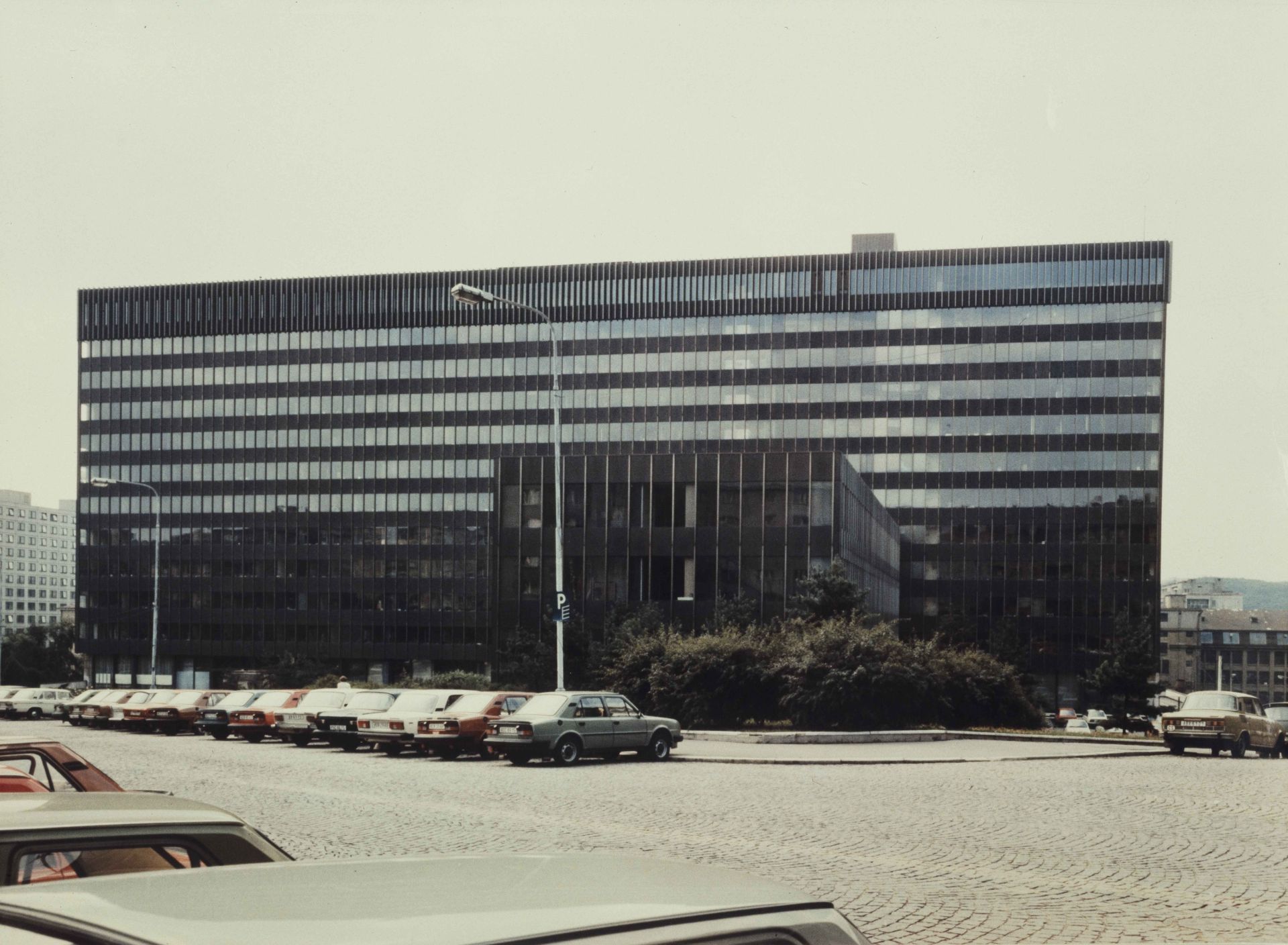 Chemapol Investa, pohled na fasádu, Národní galerie Praha Chemapol Investa, pohled na fasádu