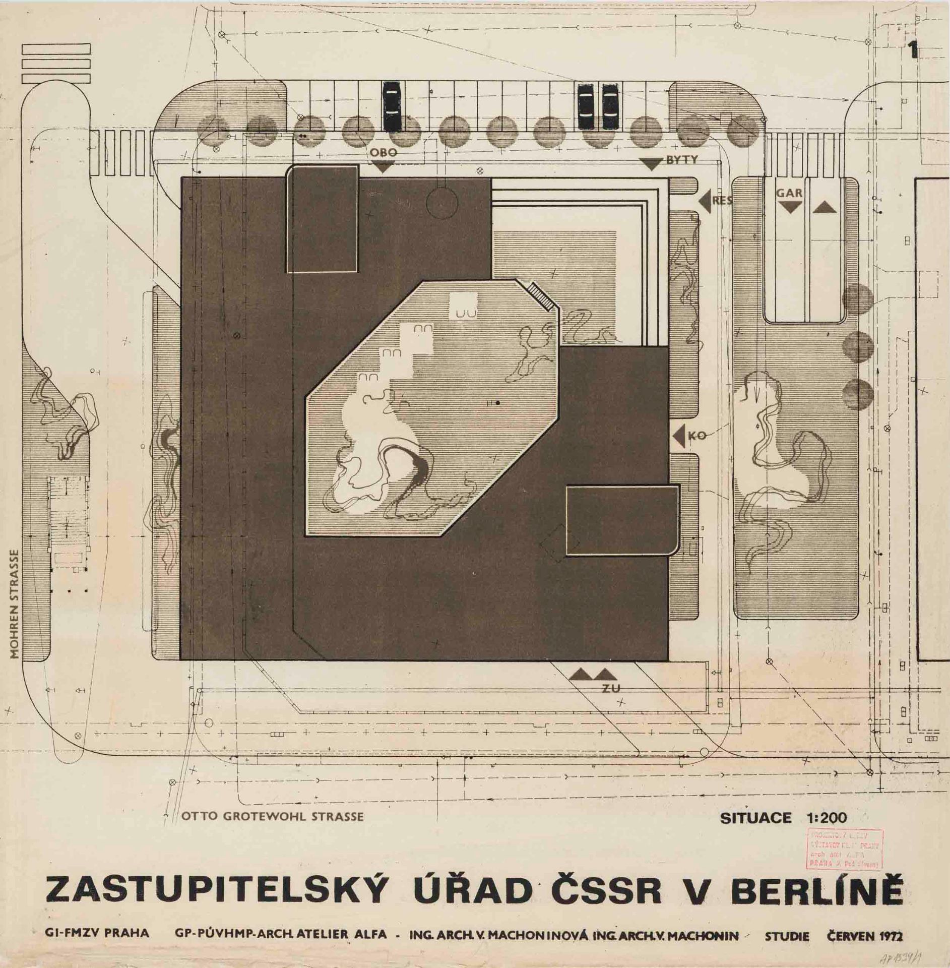 Budova zastupitelsví v Berlíně 1