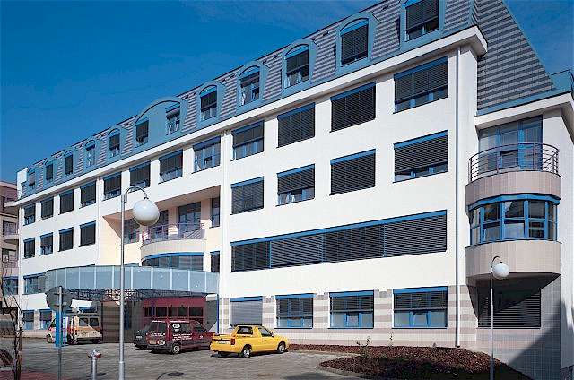 Axmannová_Klaudián Hospital – Pavilion of Surgery, Orthopedics, Anesthesiology and Resuscitation, Radiology, exterior