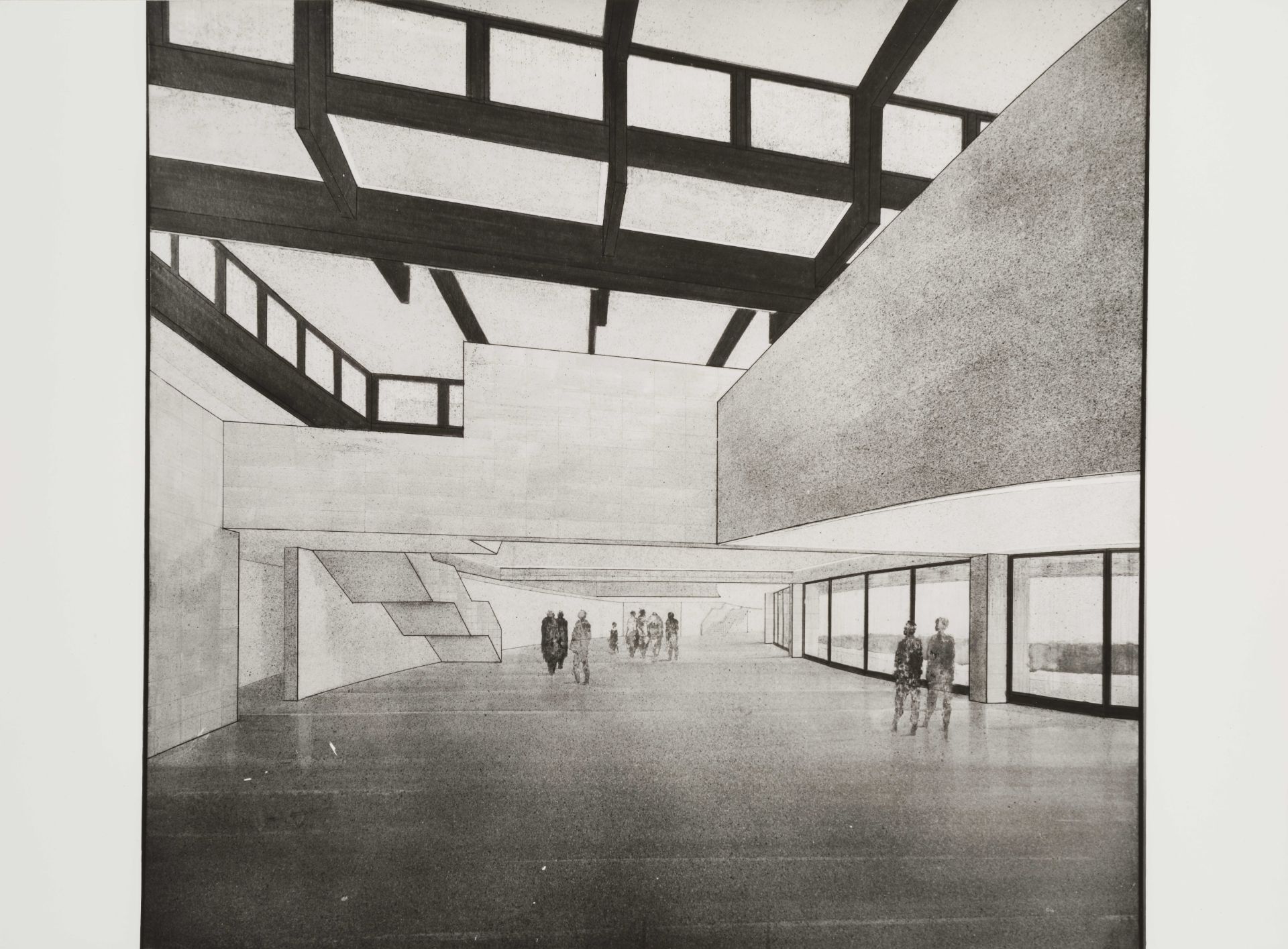 Muzeum Památníku Lidice_perspektiva_interiér_2