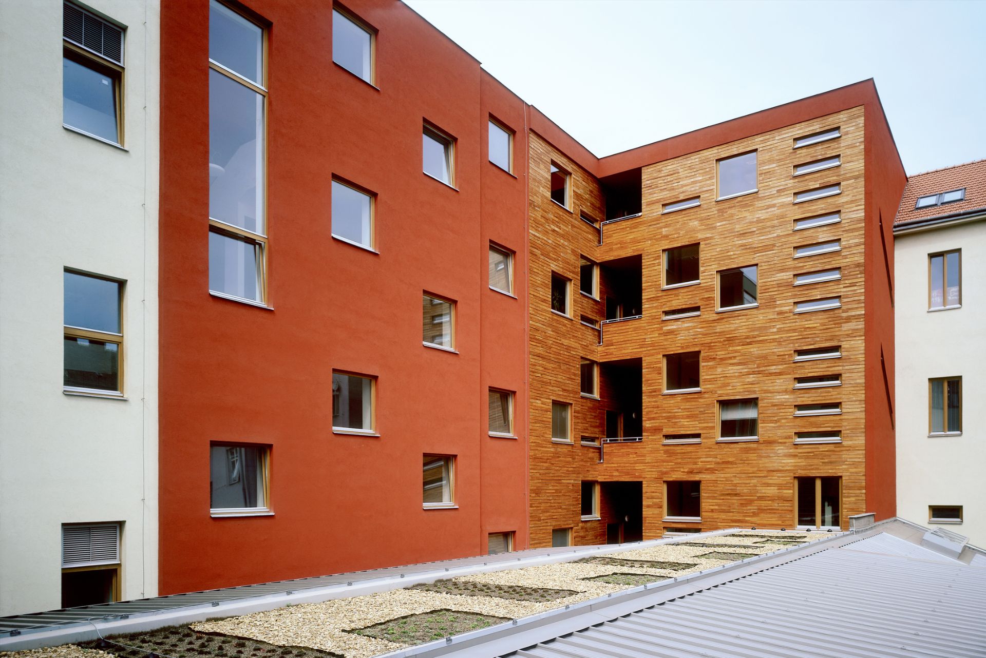 Přestavba Gymnázia, tř. Kpt. Jaroše v Brně_Veselá