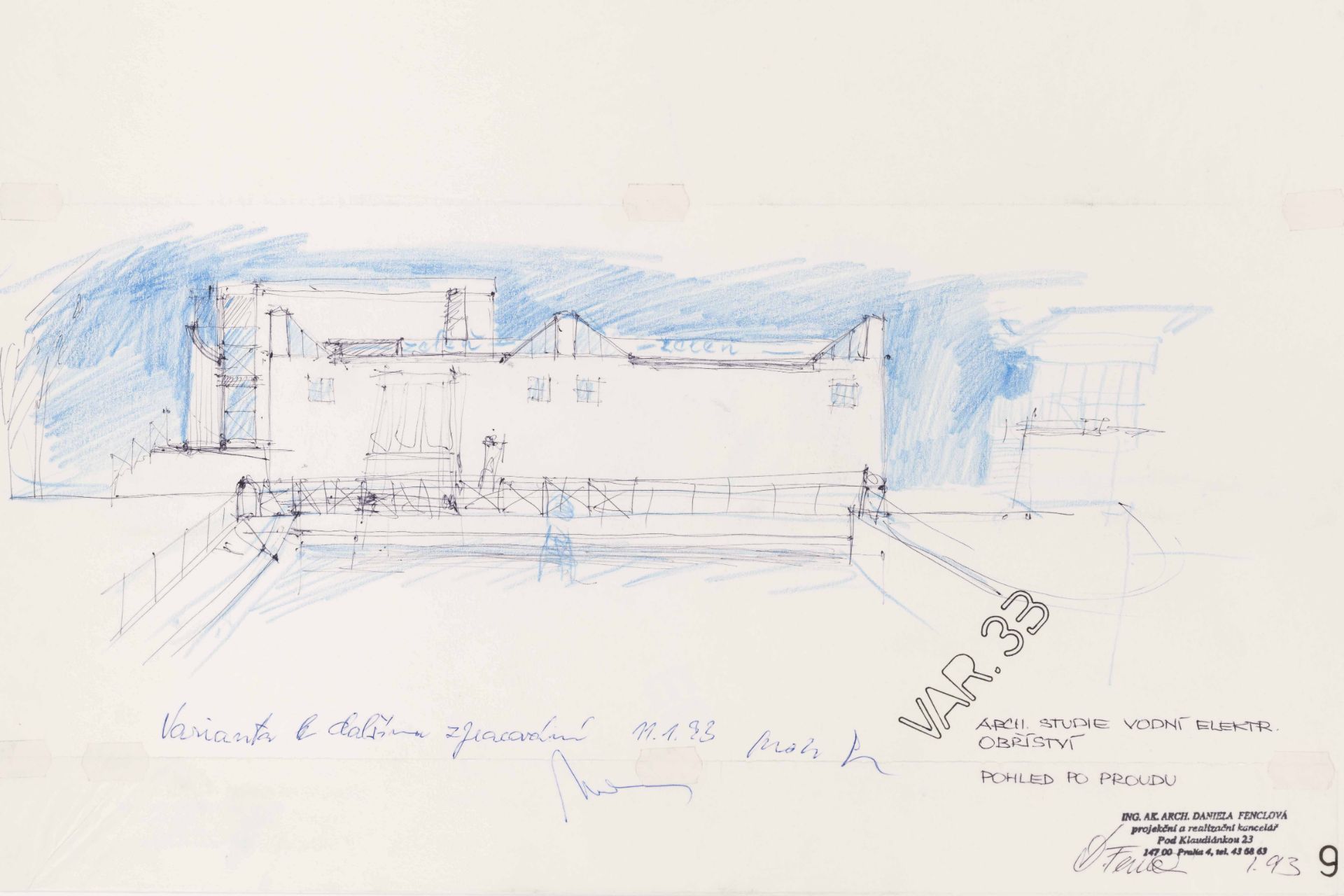 Fenclová, Obříství, 2