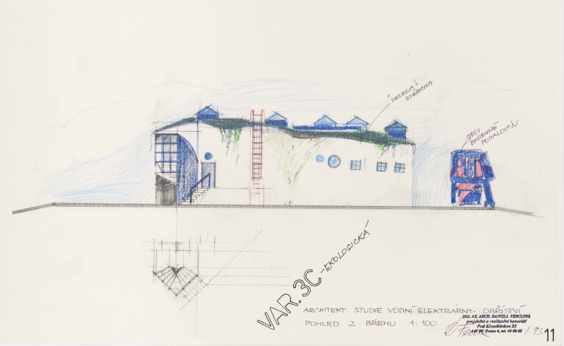 Fenclová, Obříství, 3