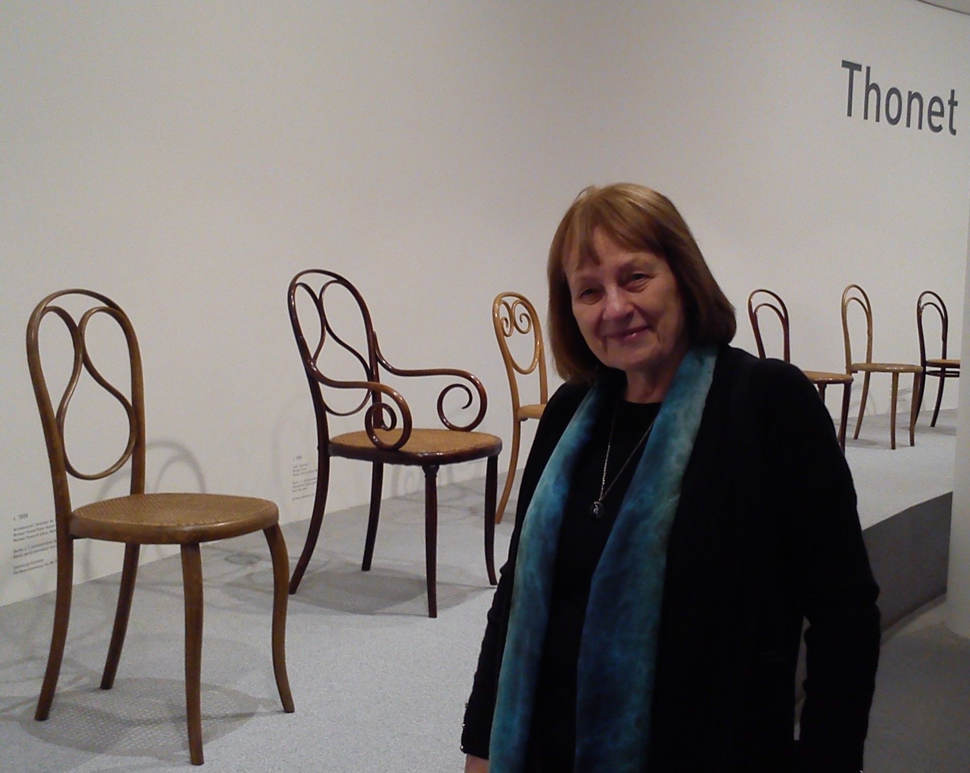 Jaromíra Šimoníková, výstava THONET & DESIGN, Mnichov, 2020, archiv Jaromíry Šimoníkové Šimoníková_Thonet1