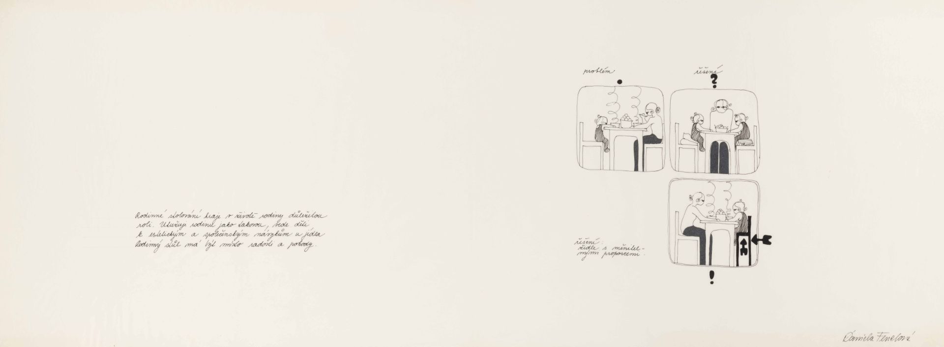 Fenclová_dětská židle