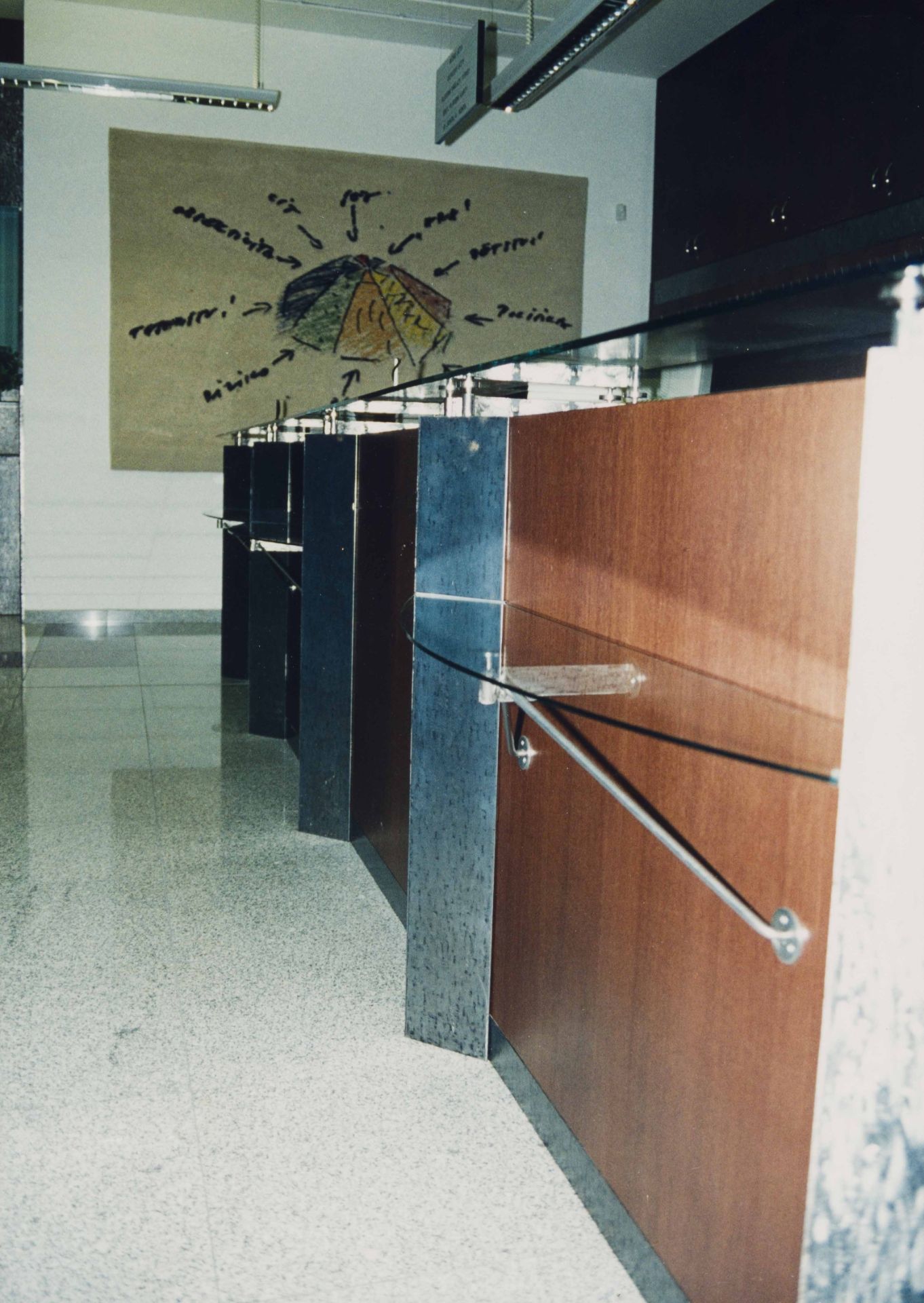 Reconstruction and extension of the interior of Komerční banka, Congress Centre, interior photos, archive of Daniela Fenclova Fenclová_KB_3