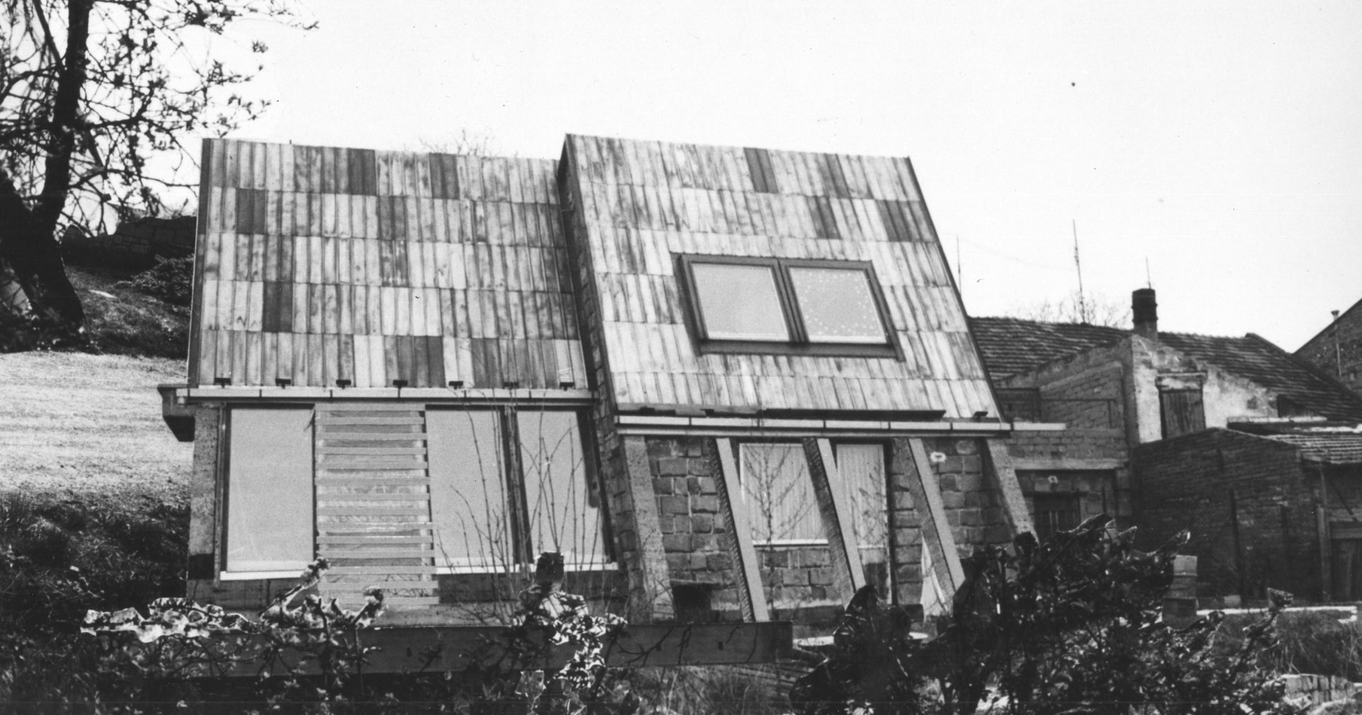 Family house, Určice, roof, archive E. Vodičková Určice_Vodičková2