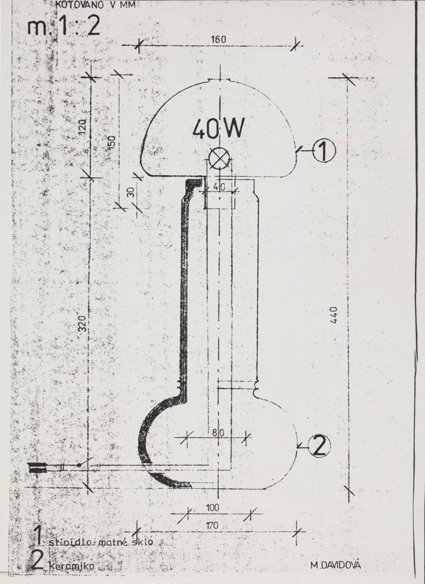 Davidová_svítidlo_výkres