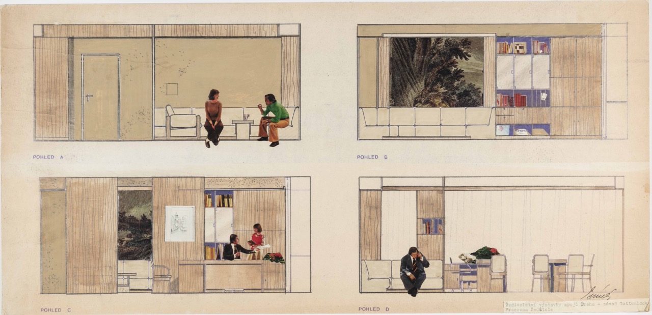 Bánovská_ředitelství spojů_interiér_2