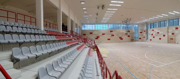 Sportovní hala Klimeška, Kutná Hora, interiér