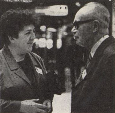 Růžena Bartková na III. sjezdu SČA v roce 1987