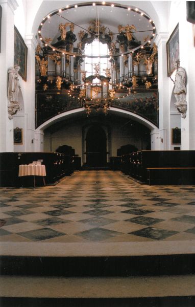 Osvětlení interiéru kostela sv. Václava, Stará Boleslav