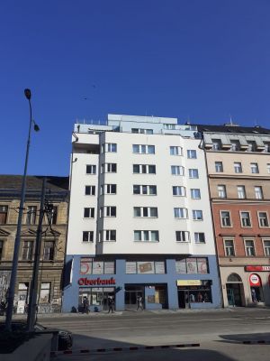 Novostavba bytového domu v proluce, Praha